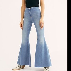 We The Free Free People Just Float On Flare Jeans